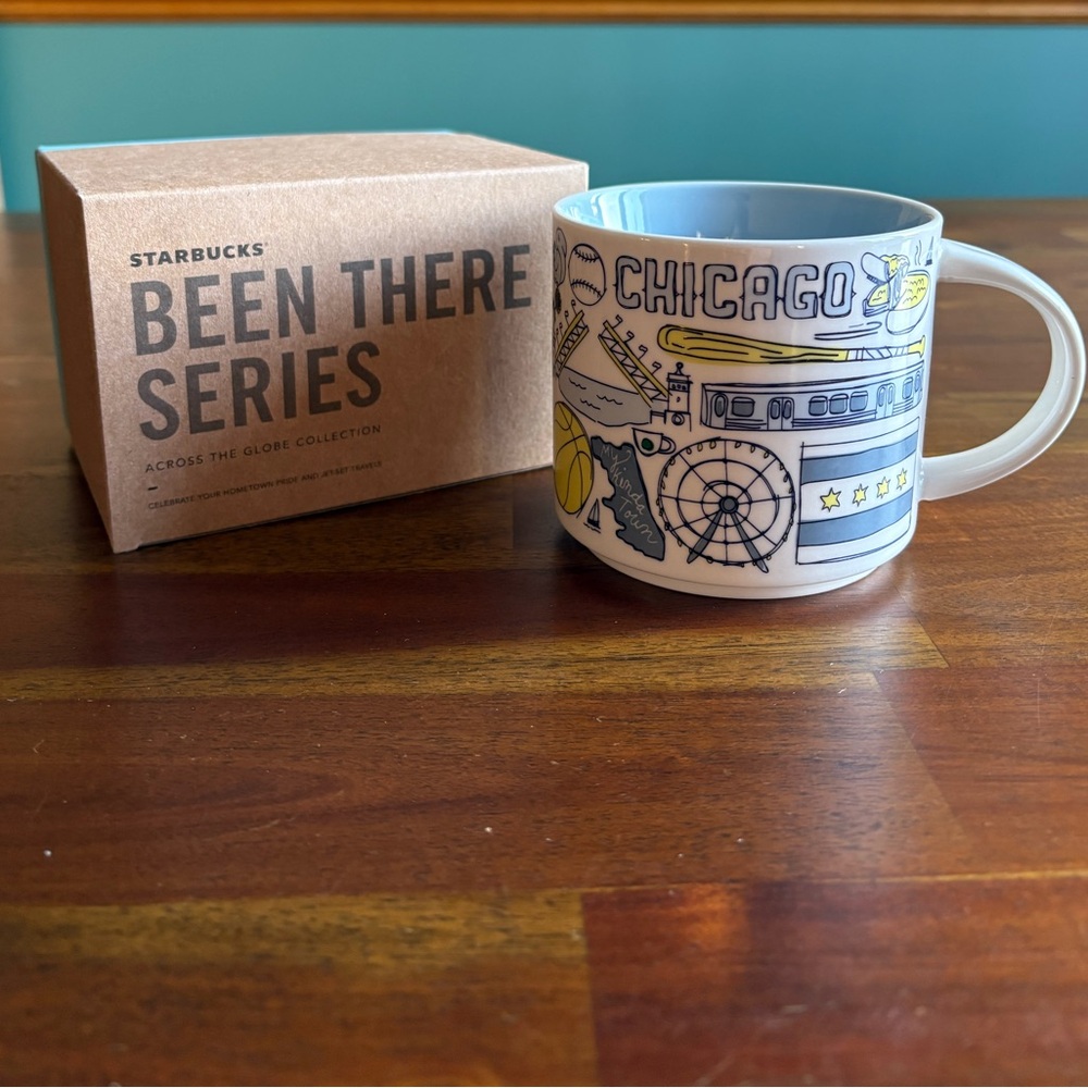 Starbucks CHICAGO Been There Series Collectible Mug- 2022